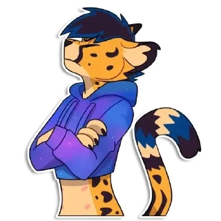 Telegram sticker ❇️ Furry