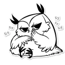 Video sticker 😞 Boggart Owl