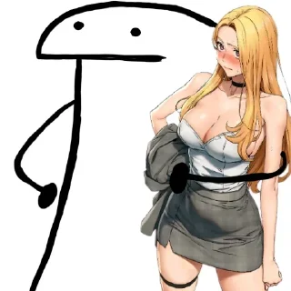 Telegram sticker ☺️ My harem @ecchistickers