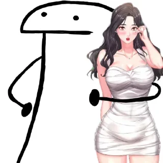 Telegram sticker 🥰 My harem @ecchistickers