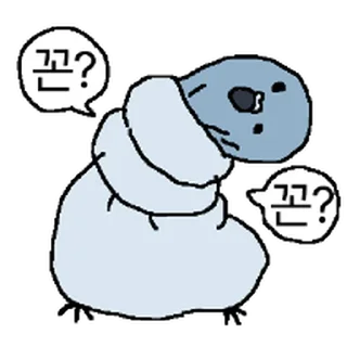 Telegram sticker ⭐ 삐뚜루마뚜루 B둘기의 직장생활 @moe_sticker_bot