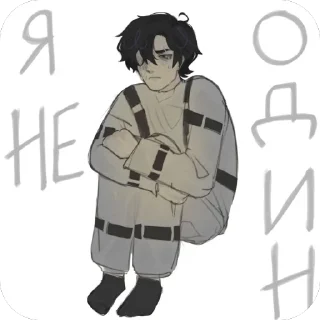 Telegram sticker 🫥 Линч :: @fStikBot