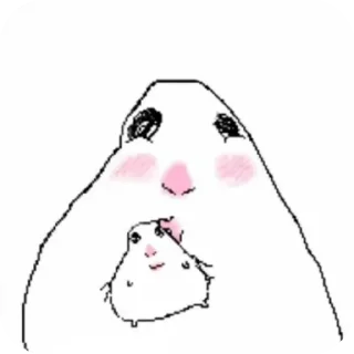 Telegram sticker 👩‍👦 hampsters @almarts27