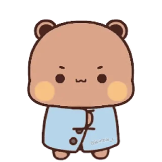 Video sticker 💕 🐼𝑩𝒖𝒃𝒖 𝑨𝒏𝒅 𝑫𝒖𝑫𝒖🐻 @ipurple_uh
