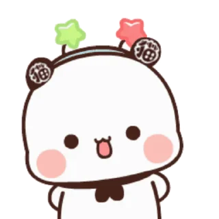 Video sticker ✨ 🐼𝑩𝒖𝒃𝒖 𝑨𝒏𝒅 𝑫𝒖𝑫𝒖🐻 @ipurple_uh