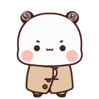 Video sticker 💕 🐼𝑩𝒖𝒃𝒖 𝑨𝒏𝒅 𝑫𝒖𝑫𝒖🐻 @ipurple_uh