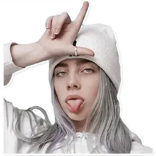 Telegram sticker ❇️ ?Billie Eilish