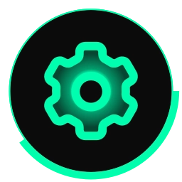 Sticker ⚙️ Мятные иконки ➜ @emojiprem @TgEmodziBot