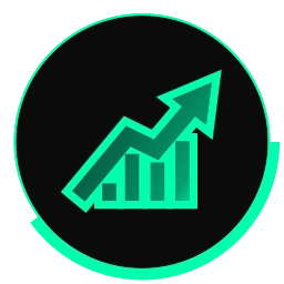 Sticker 📈 Мятные иконки ➜ @emojiprem @TgEmodziBot