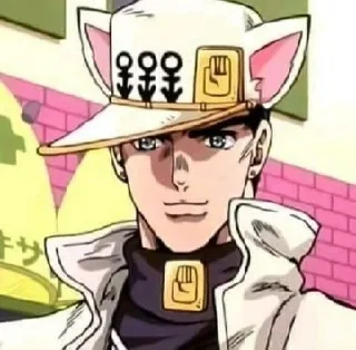 Telegram sticker 😽 Jojo kkk