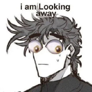 Telegram sticker 😳 Jojo kkk