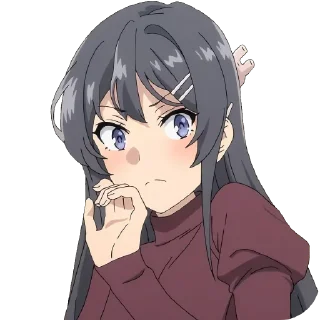 Telegram sticker 😟 /a/nime pack