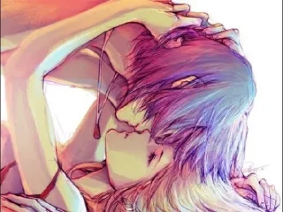 Telegram sticker 😏 anime love