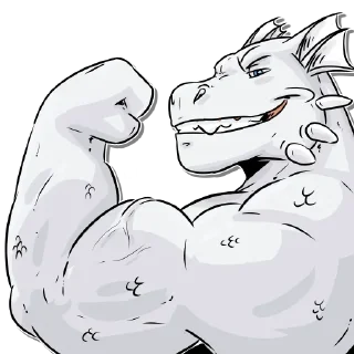 Video sticker 💪 Small Packs of HUGE 3 — @stckrRobot