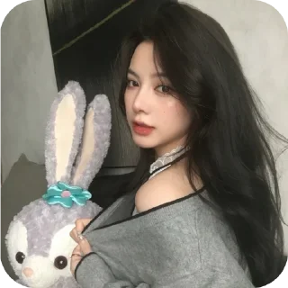 Telegram sticker 💇 Daisy 小鱼 - https://x.com/vvxiaoyu8888