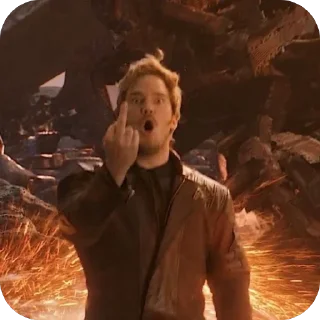Telegram sticker 🖕 marvel