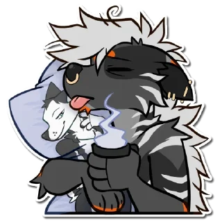 Video sticker ☕️ Fenyx - @NonCurlyFries