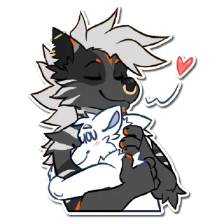 Video sticker 🤗 Fenyx - @NonCurlyFries