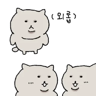 Video sticker 👍 @KakaoEmoji 깊고 두둑한 고양이