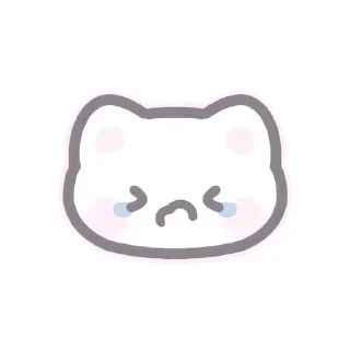 Video sticker 😢 Kawaii meme