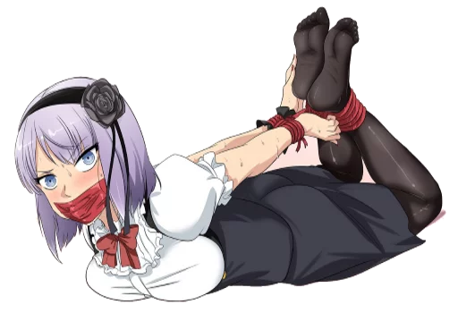 Telegram sticker 🤷‍♀️ Anime BDSM @stickersb2b