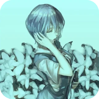Telegram sticker 👄 Rei Ayanami @evangelionsti