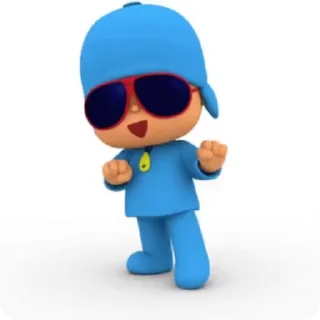 Video sticker 😎 Pocoyo Baile :: @pocoyo_stick
