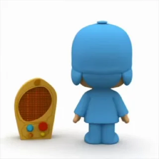 Video sticker 🌟 Pocoyo Baile :: @pocoyo_stick