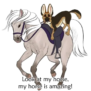Sticker 🐴 NorthShep!