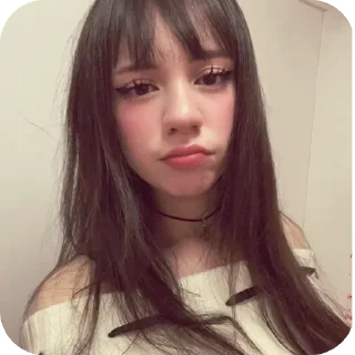 Телеграм стикер 💇 putita la que lo lea