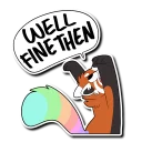 Telegram sticker 😤 Toish