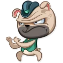 Video sticker 😠 Zac The Pug