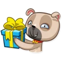 Video sticker 🎁 Zac The Pug