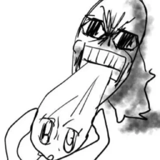 Telegram sticker 😡 ֺ  𓈒    ݁ ૢ кукурики @hekanai 。