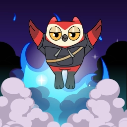 Telegram sticker 🥶 Moonbirds Originals #3418 @sticker_bot