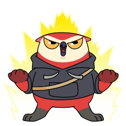 Sticker 🤩 Moonbirds Originals #3418 @sticker_bot