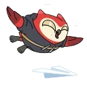 Video sticker ✈️ Moonbirds Originals #3418 @sticker_bot