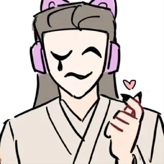 Telegram sticker 🥰 𝕵𝖚𝖓 𝖂𝖚 || 𝕳𝖊𝖆𝖛𝖊𝖓𝖑𝖞 𝕰𝖒𝖕𝖊𝖗𝖔𝖗 ::  :: @fStikBot