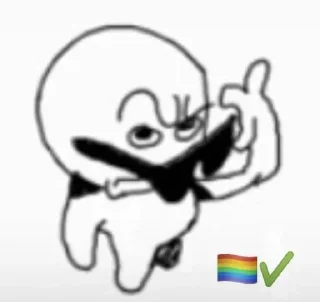 Telegram sticker 🤨 Jizzed