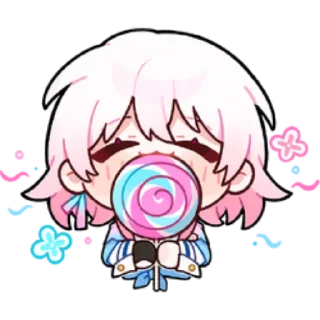 Video sticker 👄 Honkai star rail sticker