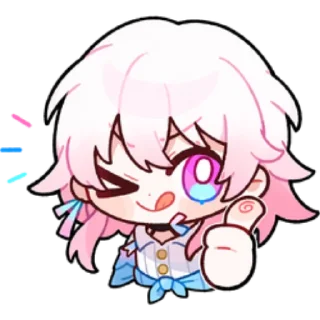 Video sticker 👄 Honkai star rail sticker