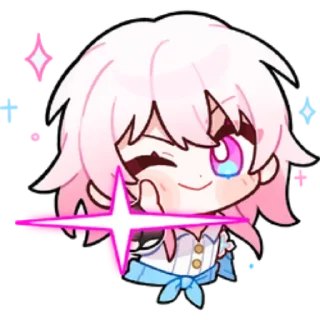 Video sticker 👄 Honkai star rail sticker