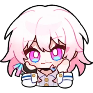 Телеграм стикер 👄 Honkai star rail sticker