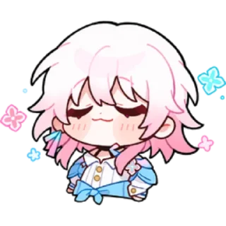 Телеграм стикер 👄 Honkai star rail sticker