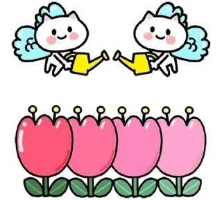 Telegram sticker 💬 예쁜 말풍선톡 6 By @KakaoEmoticon