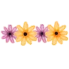 Sticker ➖ watercolor flowers  ♡  @ririmoji
 by NAKAYUKA (line)
