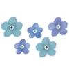 Sticker 🌼 watercolor flowers  ♡  @ririmoji
 by NAKAYUKA (line)