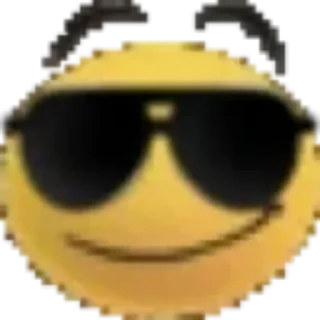 Telegram sticker 👓 Tupoe ebalo | by: @fuckinloosrr