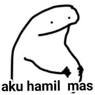 Telegram sticker 🤗 orang lidi