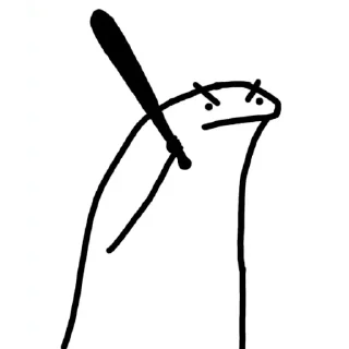 Telegram sticker 😠 orang lidi